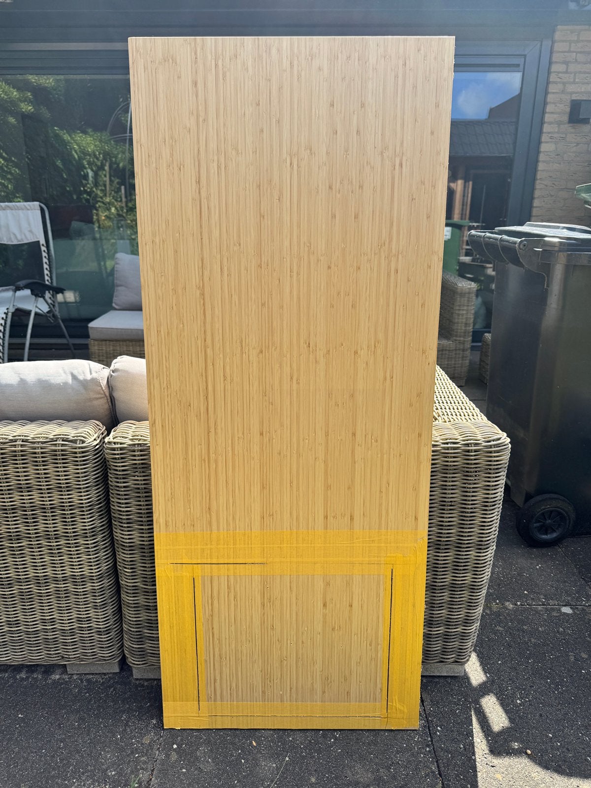 Keukenblad Holmared Bamboe Ikea, Huis en Inrichting, Ophalen, Beige, Nieuw, Minder dan 100 cm
