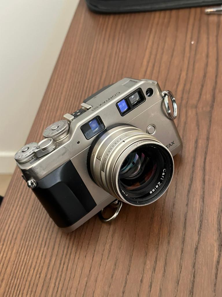 Contax G1, Audio, Tv en Foto, Fotocamera's Analoog, Ophalen of Verzenden, Zo goed als nieuw, Compact, Overige Merken