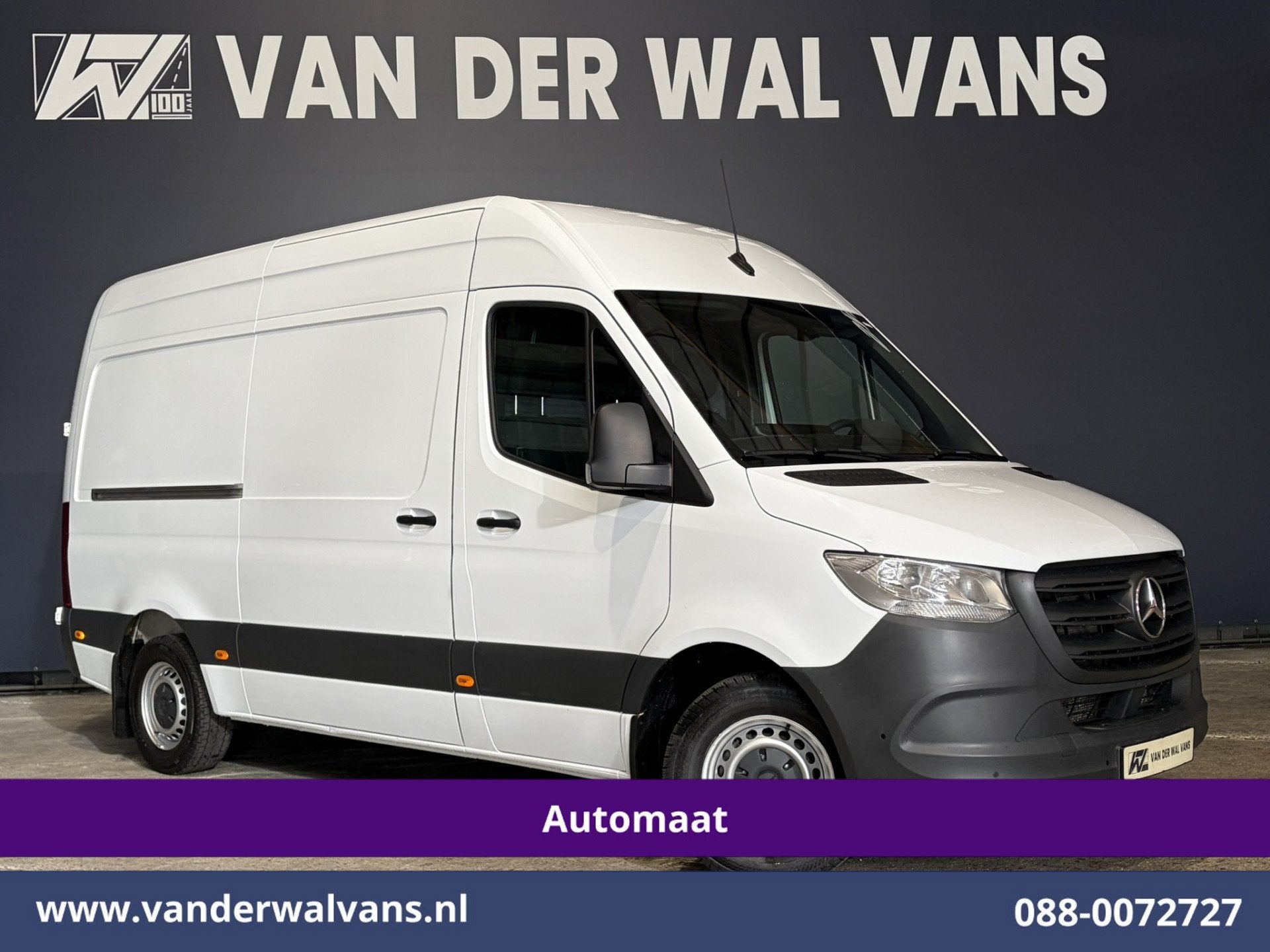 Mercedes-Benz Sprinter 315 CDI 150pk 9G-Tronic Automaat L2H2, Automaat, Gebruikt, 4 cilinders, Wit