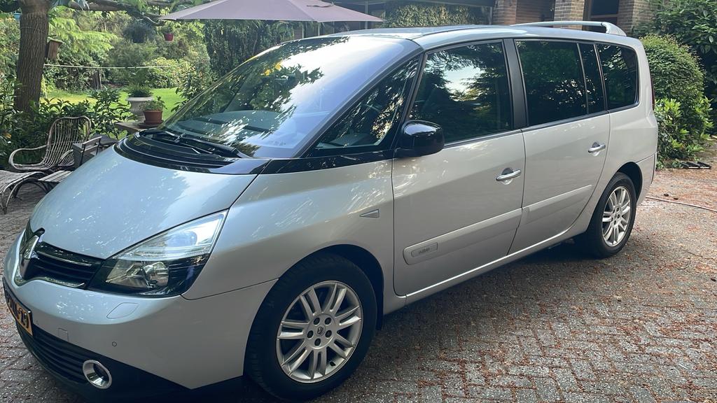 Renault Grand Espace Initiale 2.0 DCI 127KW Aut6 2013 Grijs, Auto's, Renault, Euro 5, 1995 cc, Zwart, 4 cilinders