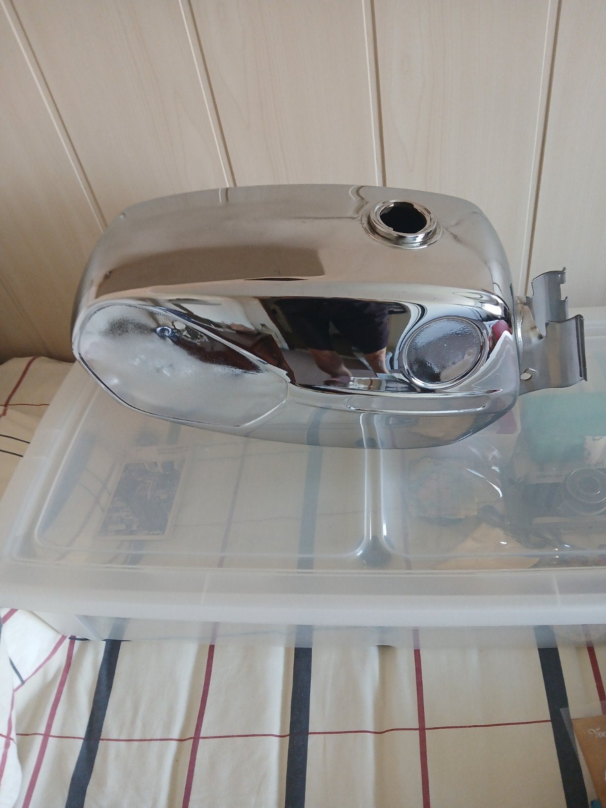 Zundapp banen en flappen tank, Ophalen of Verzenden, Tank