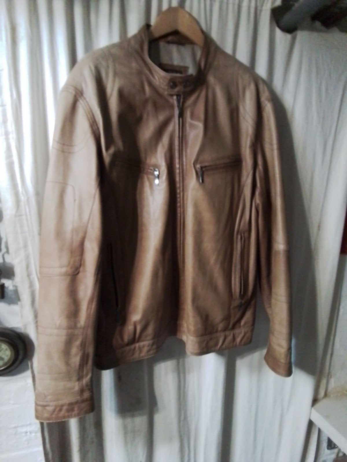 vintage Legend leren jas, maat 3XL (58), Legend, Beige, Maat 56/58 (XL), Ophalen of Verzenden