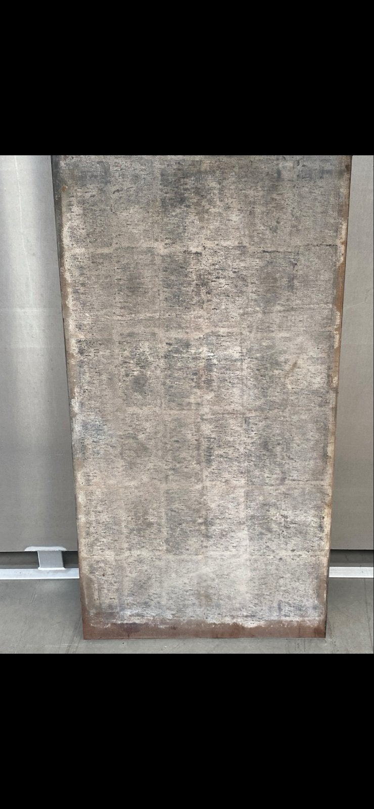 Steenschotten geperst tropisch hardhout 140x70x5 cm