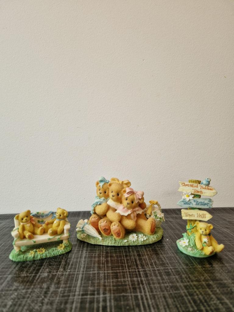 Grote collectie Cherished Teddies beeldjes - Diverse thema's, Verzamelen, Ophalen, Zo goed als nieuw, Beeldje, Cherished Teddies