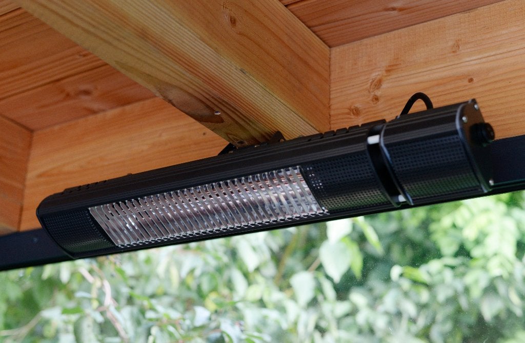 Infrarood terrrasverwarmer ULTRA LOW GLARE,2000 watt, RC, Elektrisch, Nieuw, Ophalen of Verzenden, Waterbestendig