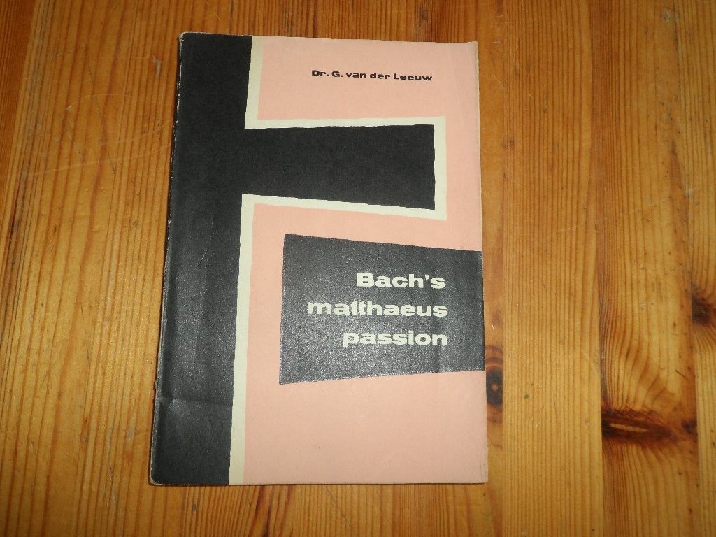 Bach's johannes passion / bach's matthaeus passion, Ophalen of Verzenden, Gelezen, Artiest