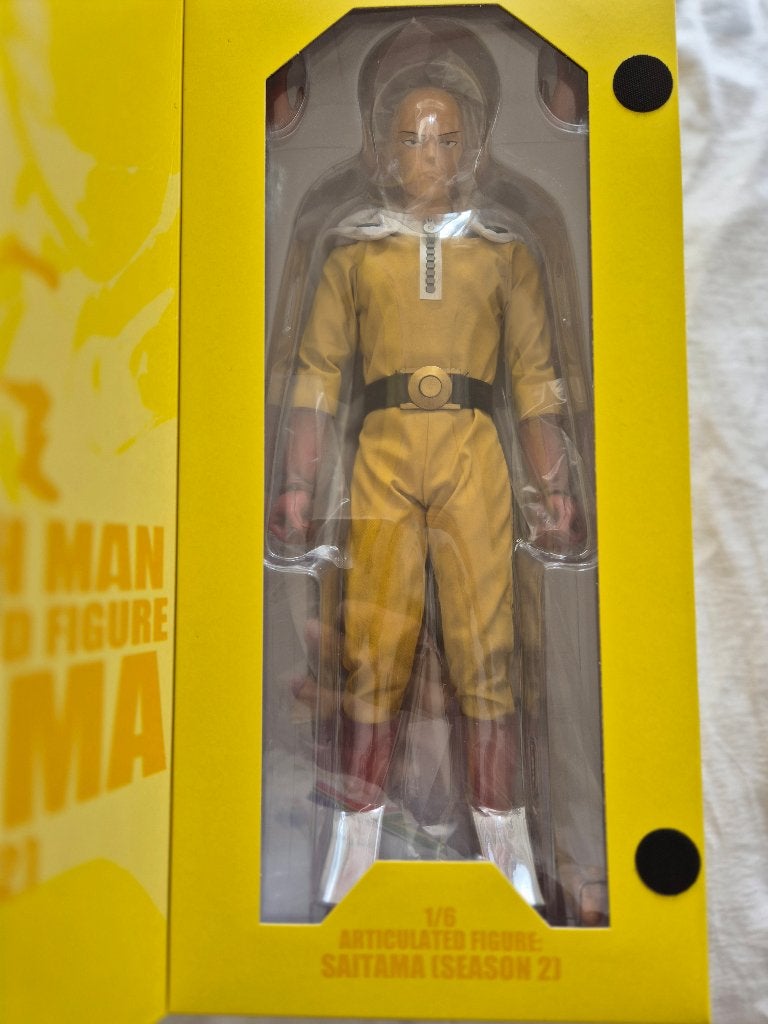 Threezero One Punch Man Saitama 1/6 Figuur, Ophalen of Verzenden, Nieuw