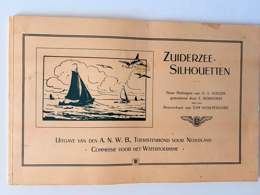 Zuiderzeesilhouetten, Ophalen of Verzenden, Zo goed als nieuw, Boek of Tijdschrift