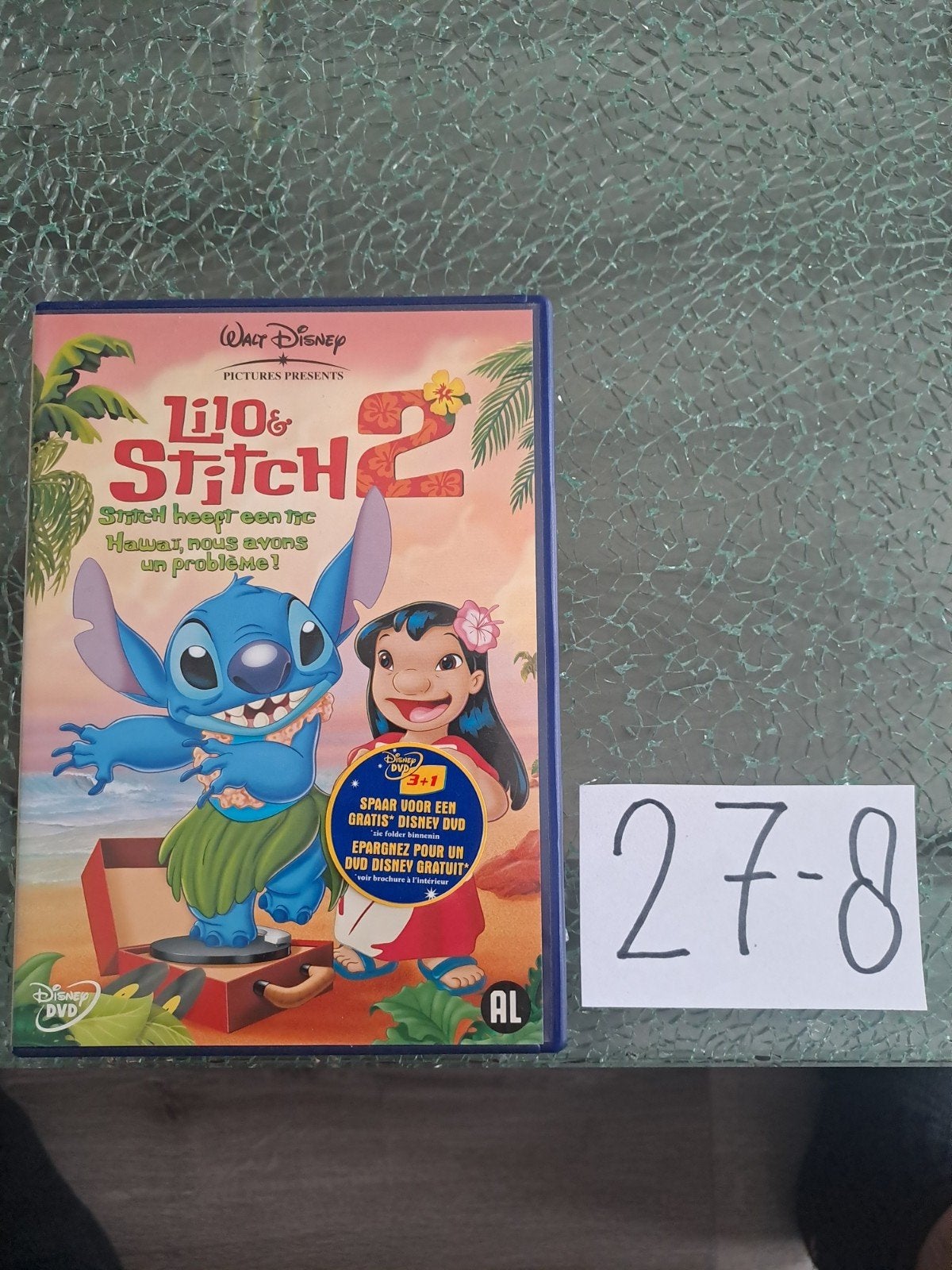 Lilo & Stitch 2 DVD - Disney Film, Gebruikt, Animatie, Alle leeftijden, Nederlands
