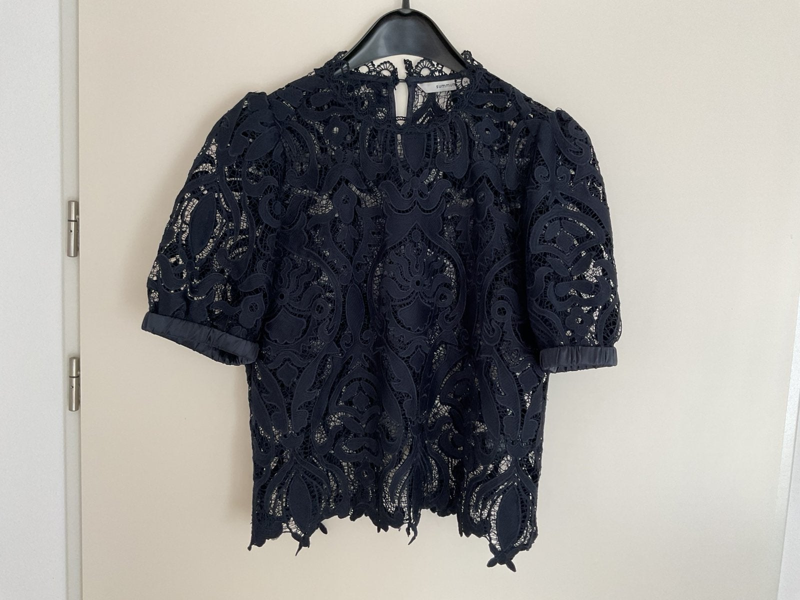 Summum top met bijpassende broek, Ophalen, Blauw, Nieuw, Driekwart