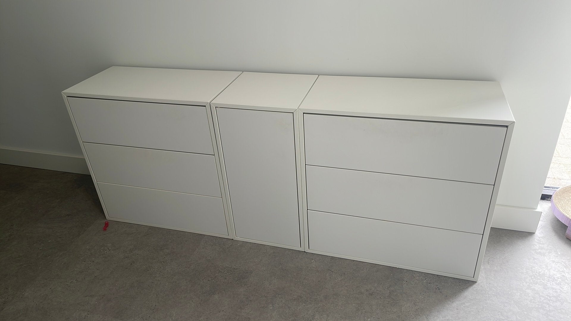 EKET kastenwand 175 cm breed, Huis en Inrichting, Ophalen, 50 tot 100 cm, Zo goed als nieuw, 150 tot 200 cm