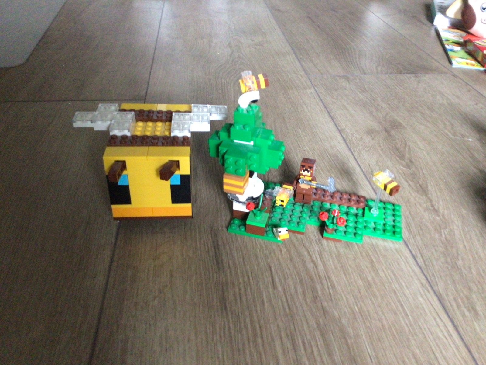 Lego Minecraft Bijenfarm met Minifiguren, Ophalen, Inclusief minifiguren, Gebruikt, Minecraft