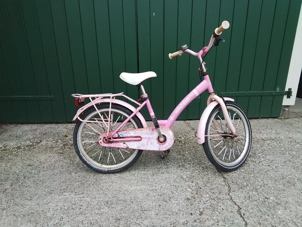 meisjesfiets 20 inch, Fietsen en Brommers, Fietsen | Meisjes, Terugtraprem, Gebruikt, 1822 KF, Overige