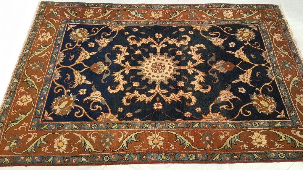 Ziegler Perzische tapijten 248 x 162/kleed/Kelim/45% korting, Blauw, Www.simatapijten.nl, 150 tot 200 cm, 200 cm of meer