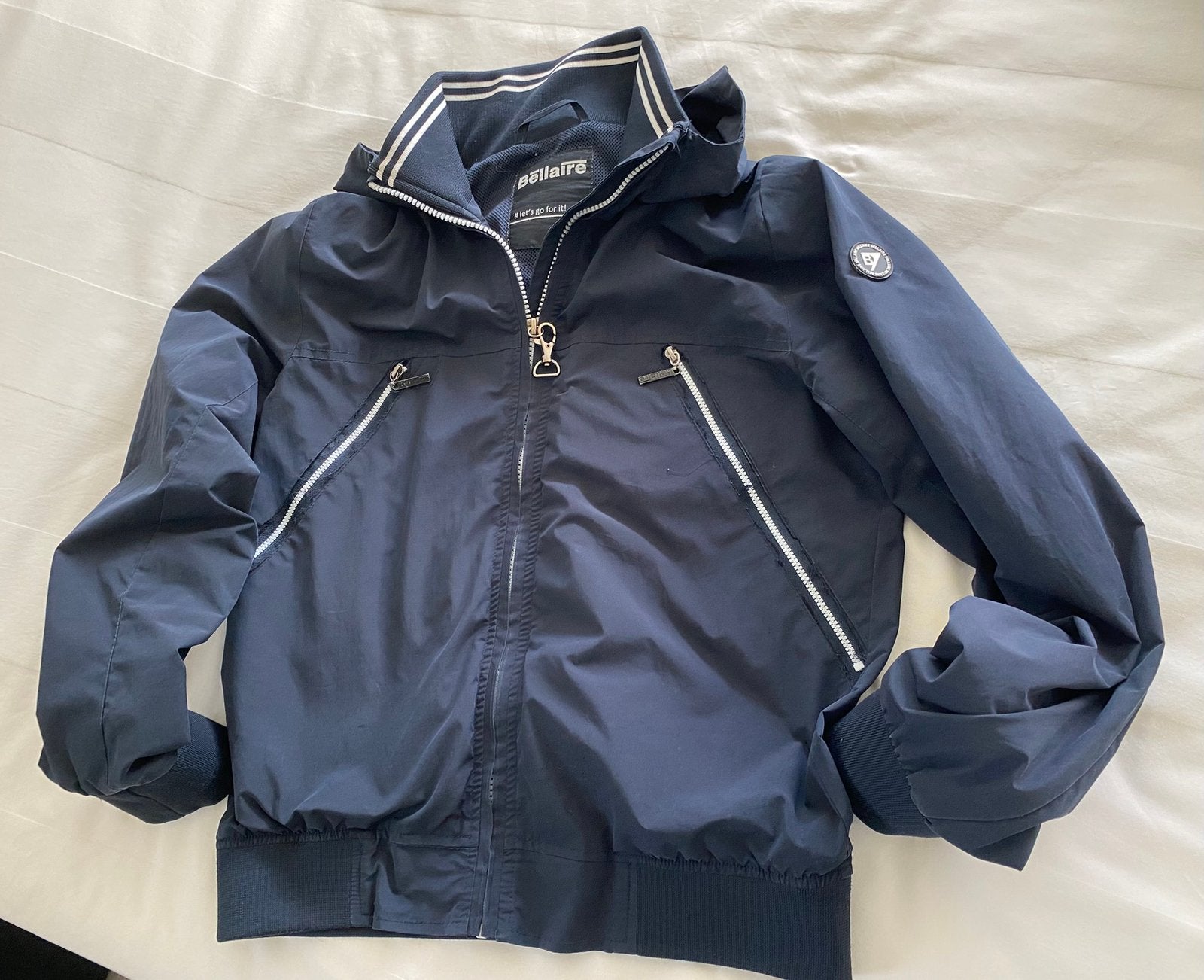 Zomerjas Bellaire donkerblauw 158/164, Ophalen of Verzenden, Zo goed als nieuw, Jongen, Jas