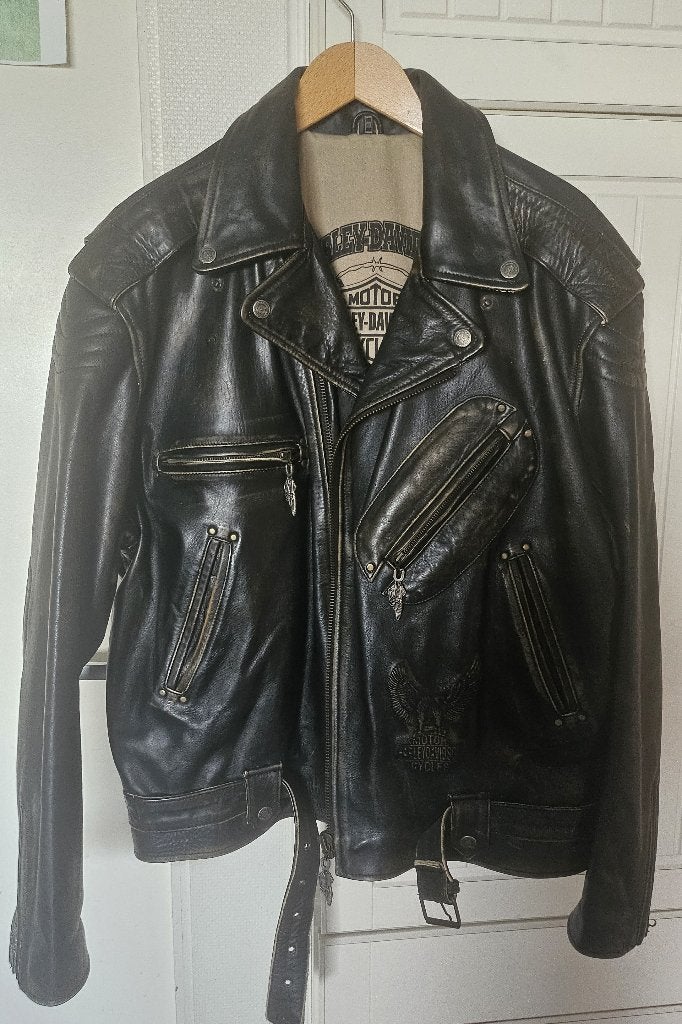 Zeldzaam Harley-Davidson Motorjack XXL – Collector's Item, Motoren, Harley-Davidson, Heren, Jas | leer, Ophalen of Verzenden