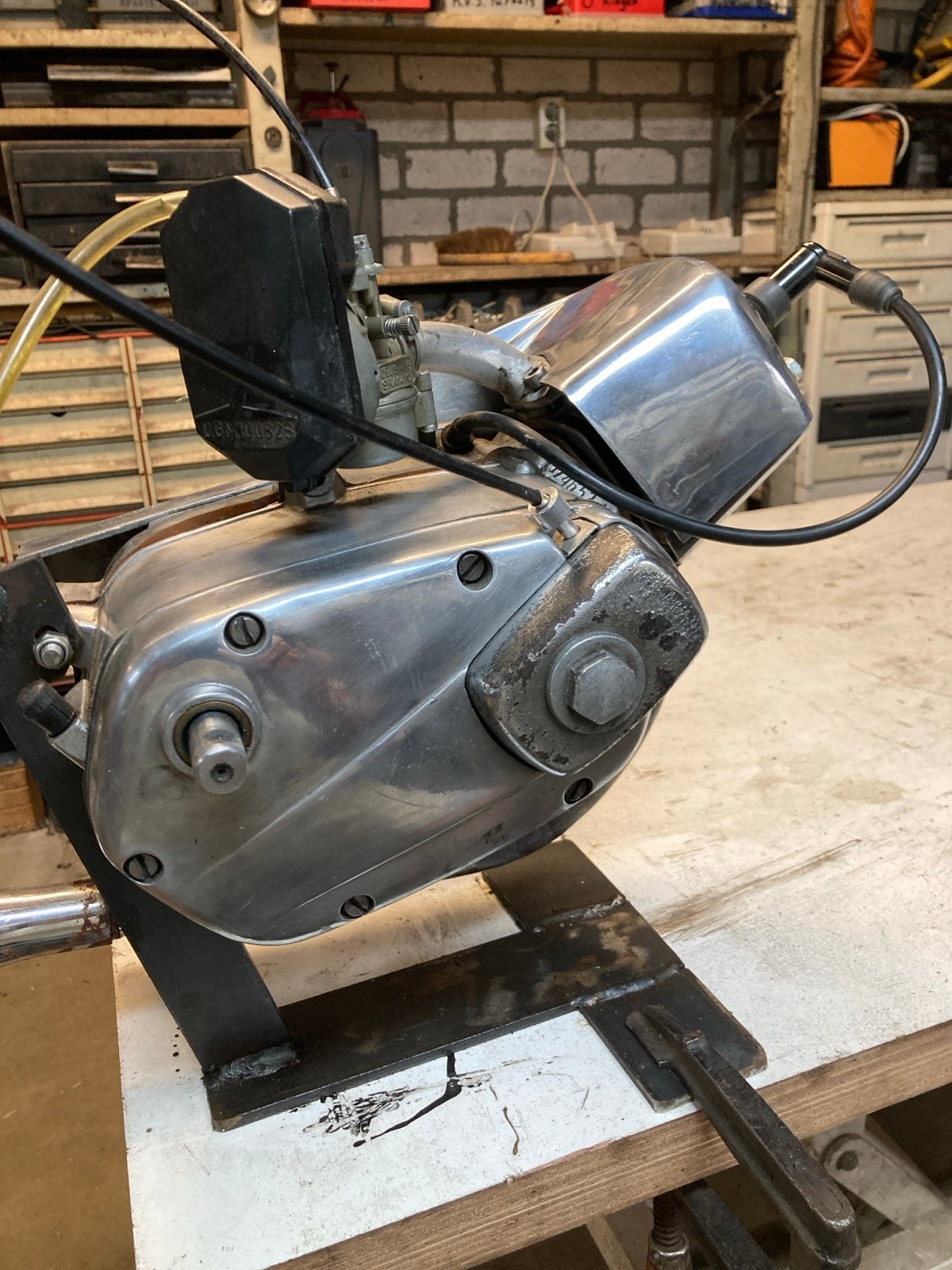 Tomos 5 versnellingen motorblok - Compleet en Gebruikt, Ophalen, Gebruikt, Blok, Overige merken
