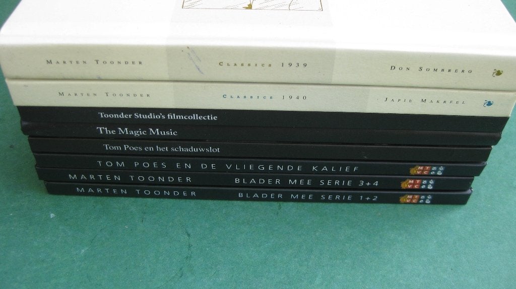 9 uitgaven Marten Toonder Verzamelaars Club, Meerdere stripboeken, Ophalen of Verzenden, Nieuw