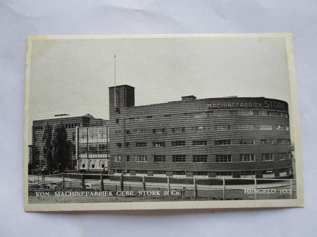 Ansichtkaart Hengelo - Kon. Machinefabriek, Gebr Stork & Co, Verzenden, 1920 tot 1940, Ongelopen, Overijssel