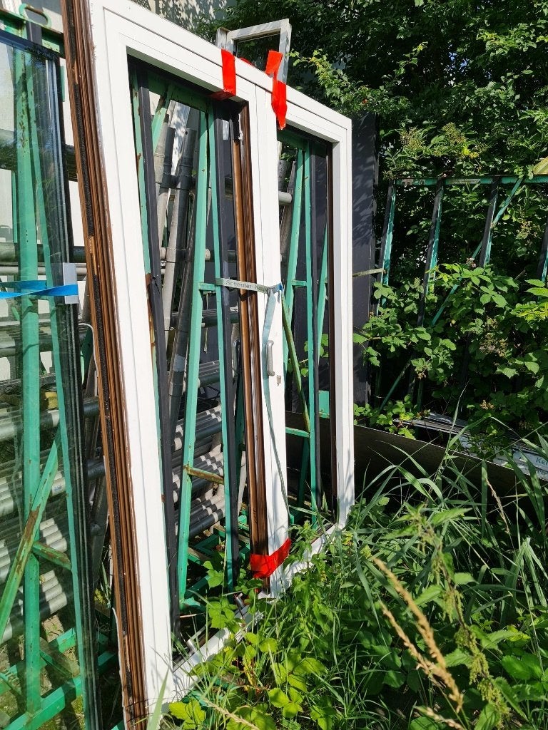 Aluminium deurstel, Gebruikt, Deurkozijn, Aluminium, 150 tot 225 cm