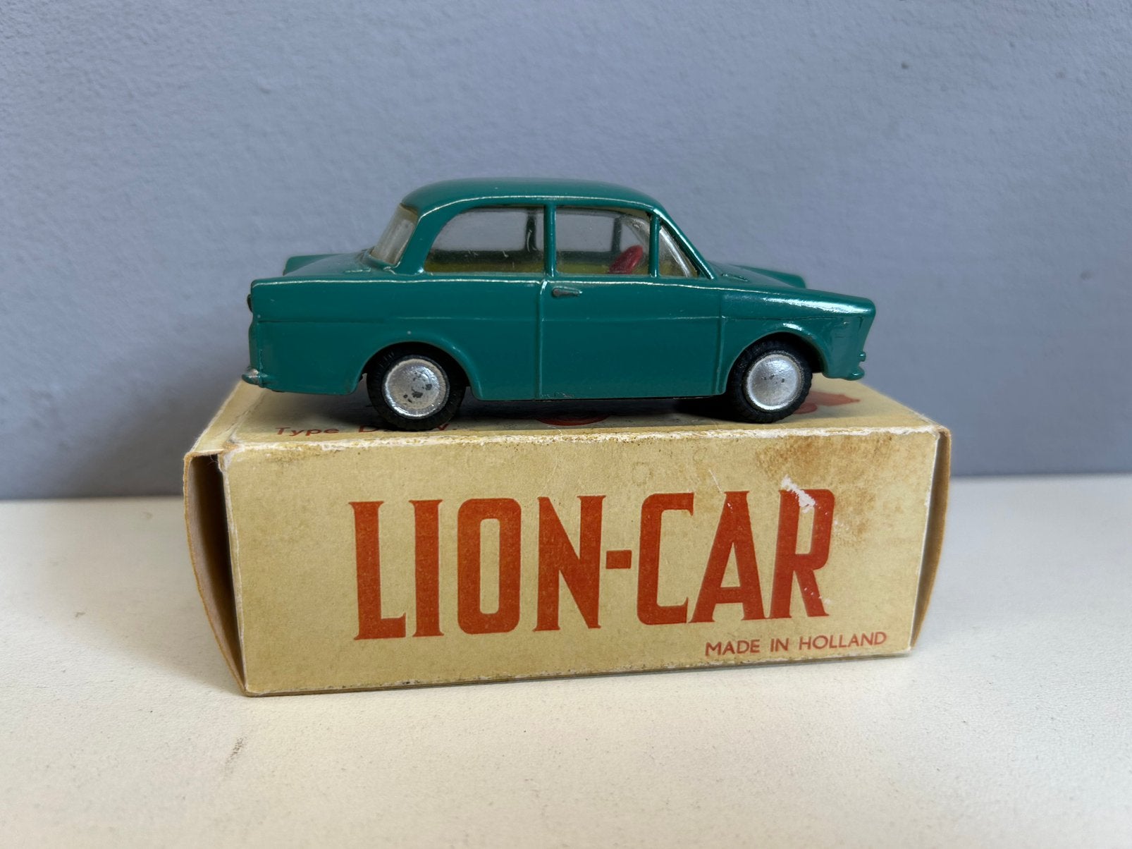 Lion toys car Daf Daffodil groen near mint, Hobby en Vrije tijd, Modelauto's | 1:50, Ophalen of Verzenden, Zo goed als nieuw, Bus of Vrachtwagen