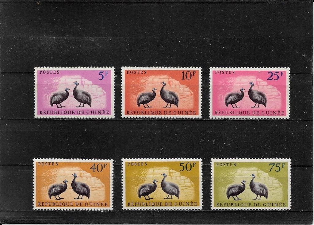 Guinée vogels, Ophalen of Verzenden, Overige landen, Postfris