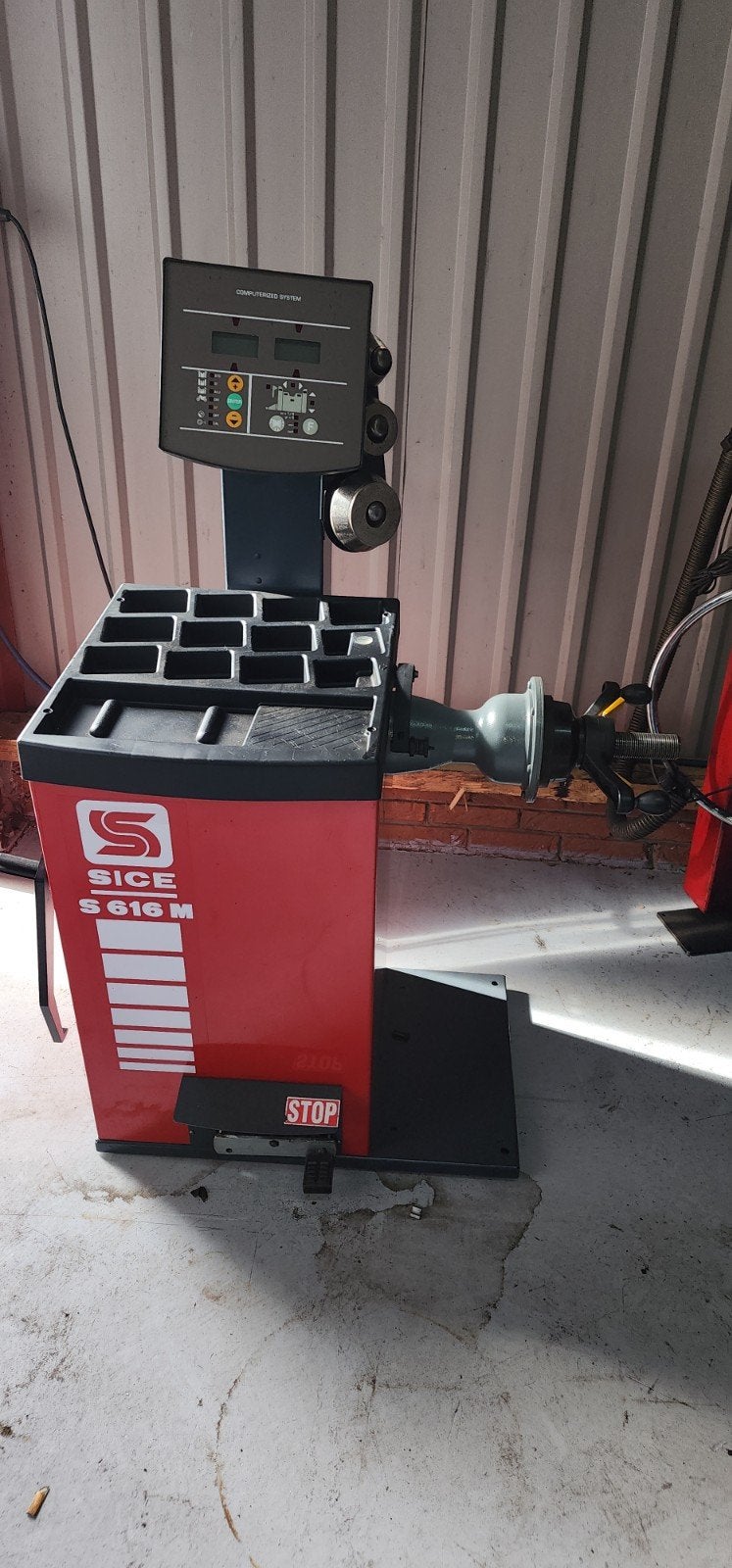 Sice S616M bandenbalanceerapparaat, Ophalen of Verzenden