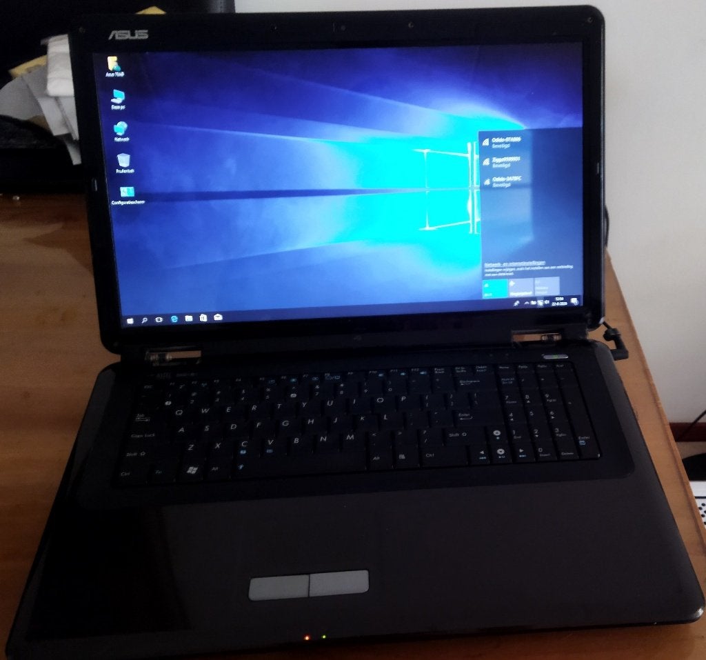 Asus K70AB, T4500 CPU/4gbRAM/320gbHD, Computers en Software, Qwerty, Asus K70AB, Ophalen of Verzenden, Zo goed als nieuw