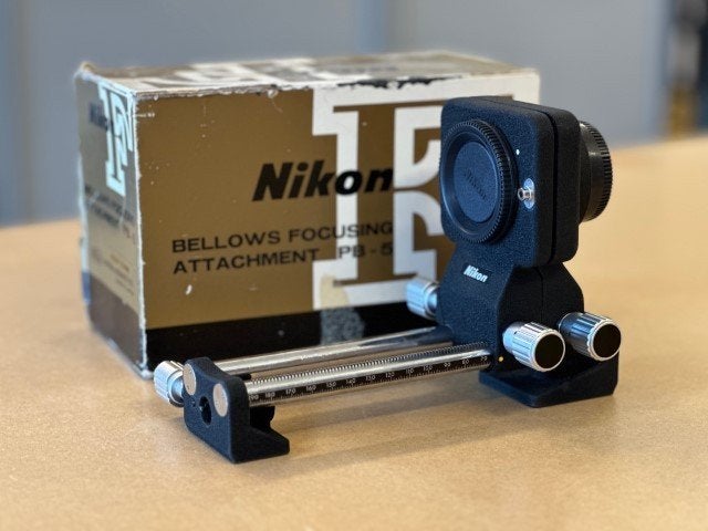 Nikon PB-5 balg, Overige typen, Ophalen of Verzenden, Stroombaan 14, 1181 VX AMSTELVEEN, 1980 tot heden