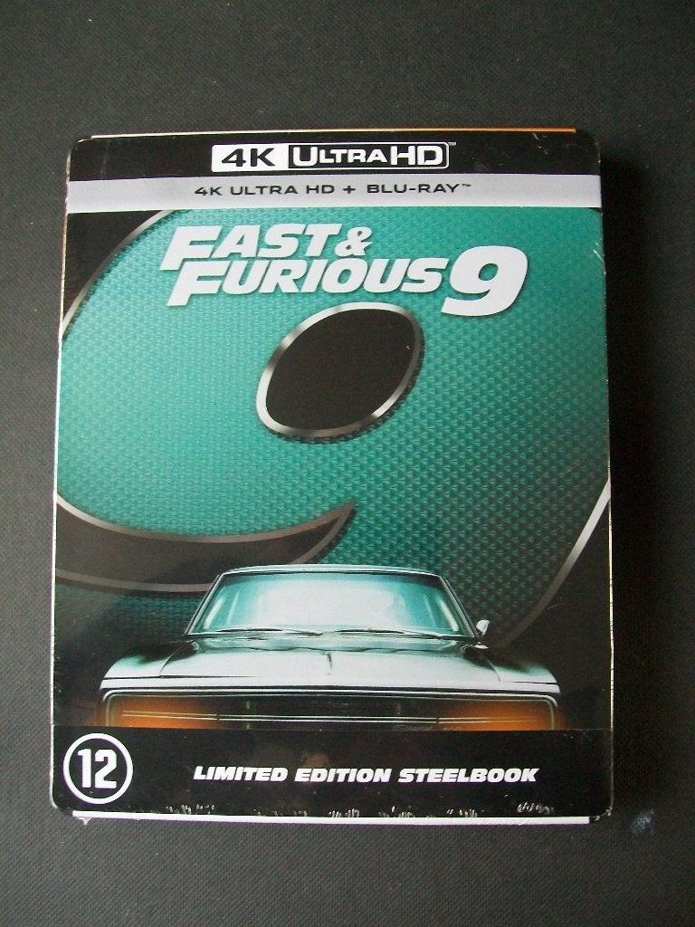 Blu-ray 4K Ultra HD Steelbook Fast & Furious 9 (2021)in seal, Cd's en Dvd's, Blu-ray, Nederlands, Film, Ophalen of Verzenden, Nieuw in verpakking