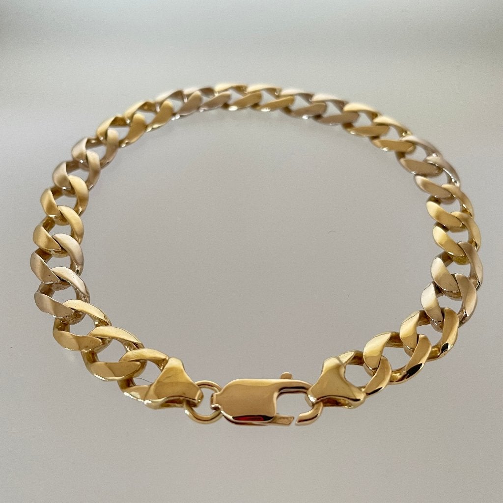 zware massieve gouden armband, Ophalen of Verzenden, Zo goed als nieuw, Goud, Goud