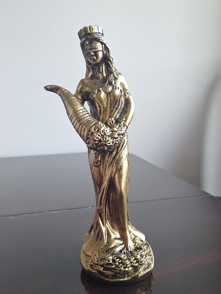 Antieke Justitia Beeld, Ophalen of Verzenden