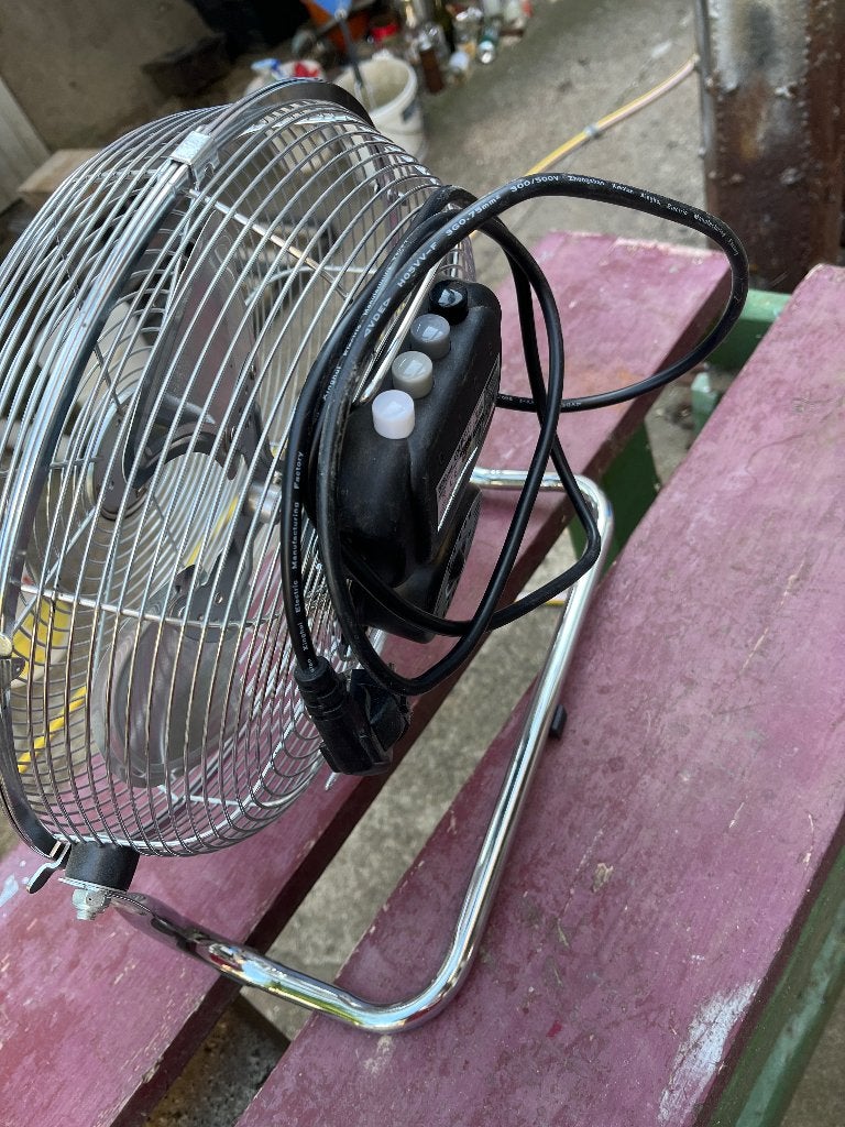 Krachtige ventilator, Ophalen, Zo goed als nieuw, Vloerventilator