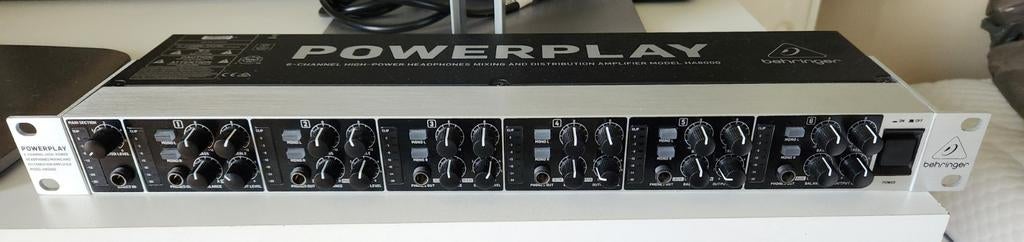 Behringer HA6000 Powerplay Hoofdtelefoon Versterker, Ophalen of Verzenden