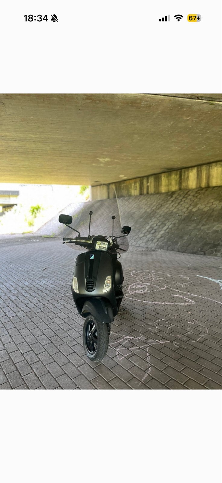 Vespa S lx sprint sport Perfect rijdend met lichte schade, Gebruikt, -, -, Ophalen of Verzenden