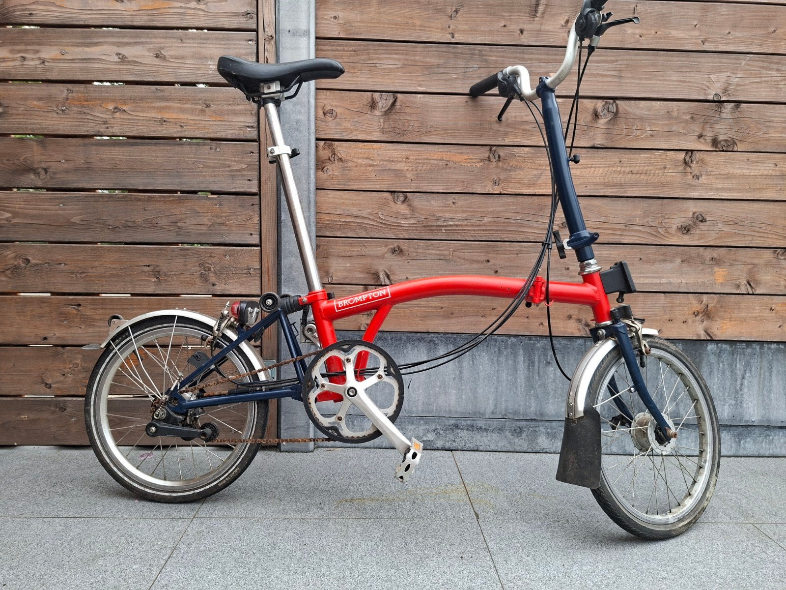 Brompton vouwfiets - 6 versnellingen, zo goed als nieuw, Ophalen