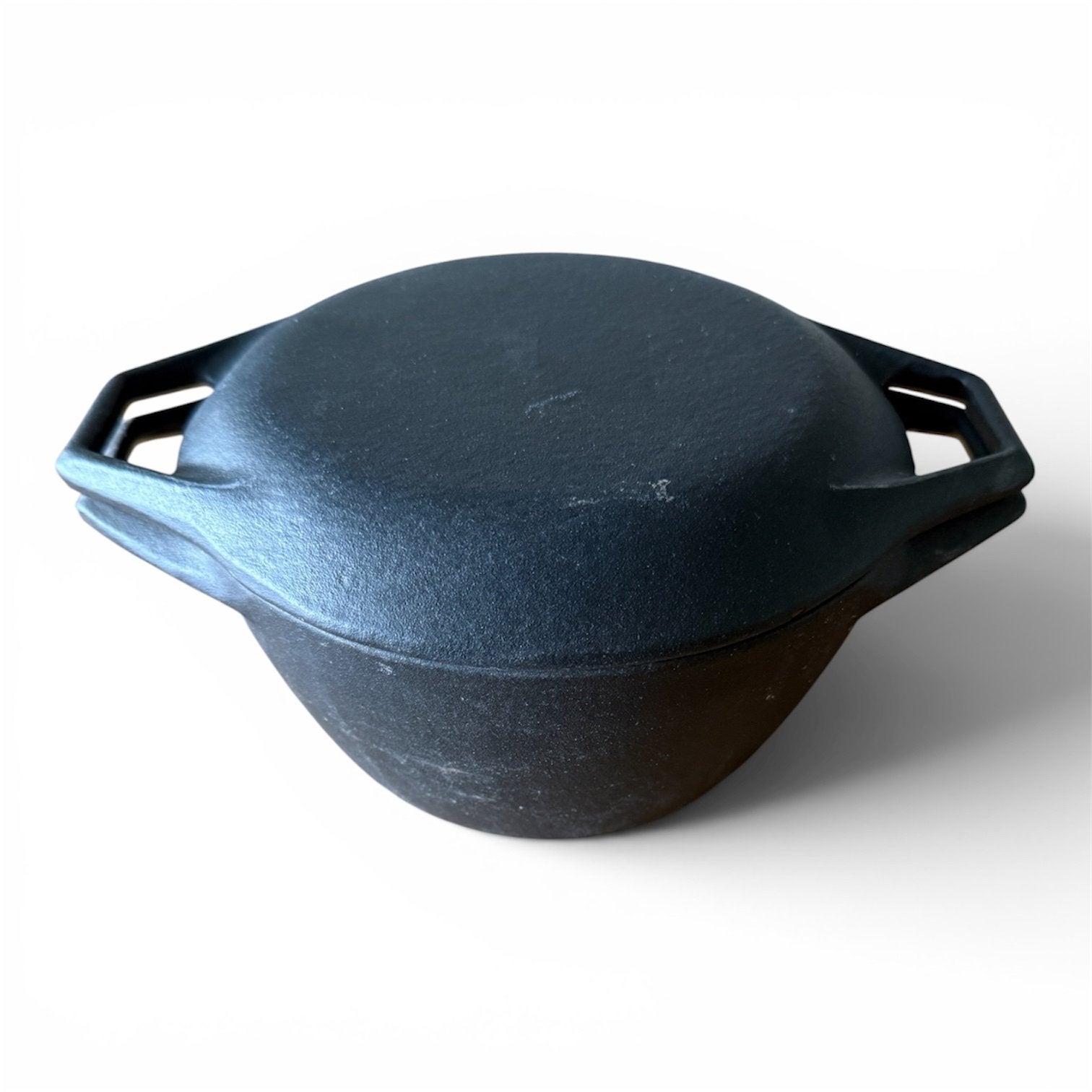 Vintage Copco 7002 Gietijzeren Braadpan met Deksel, Gebruikt, Met deksel, Ophalen of Verzenden, Overige merken