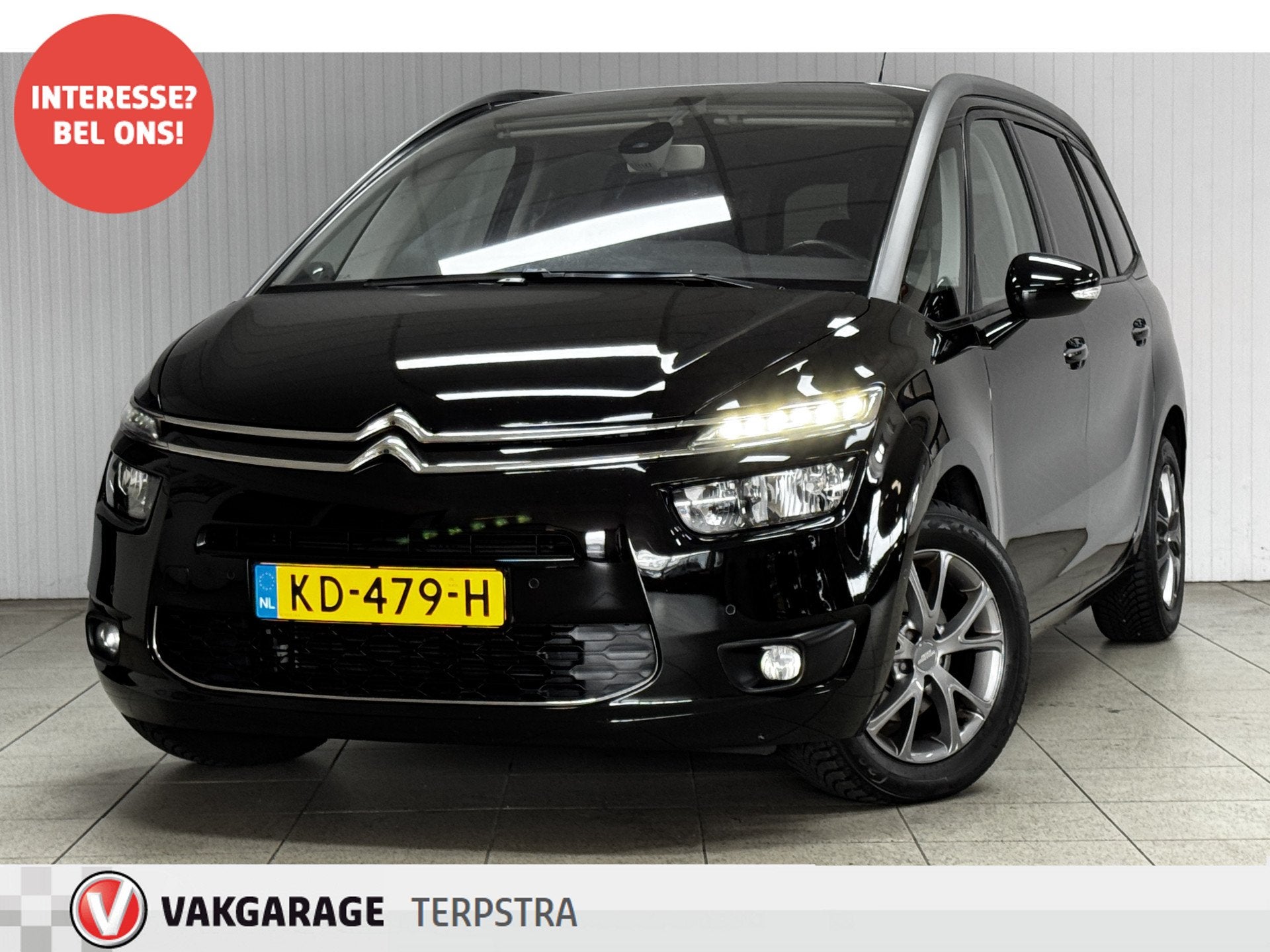 Citroën Grand C4 Picasso 1.2 PureTech Business /Trekhaak! /, Voorwielaandrijving, Stof, Gebruikt, 1199 cc