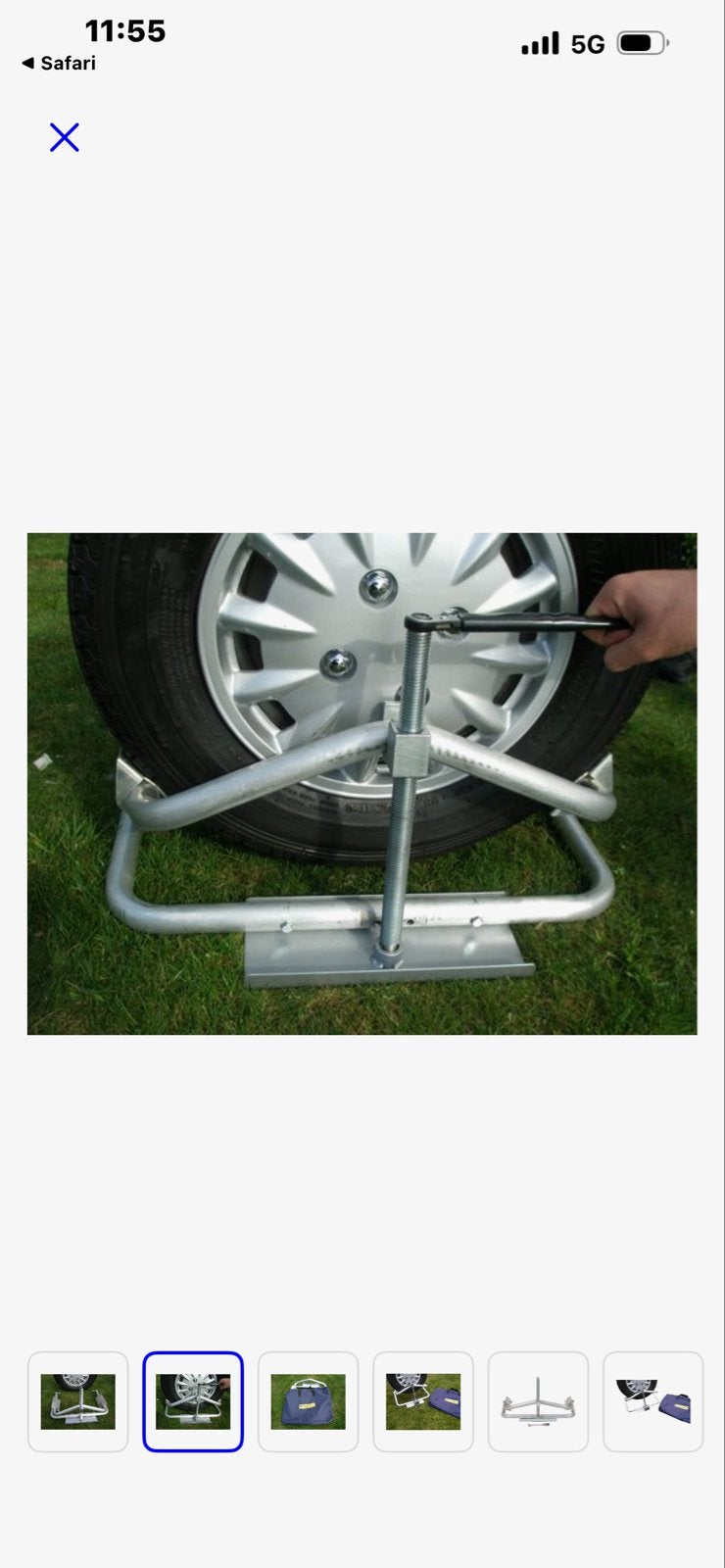 Milenco Aluminium Leveler voor Caravan/Camper, Ophalen of Verzenden, Gebruikt