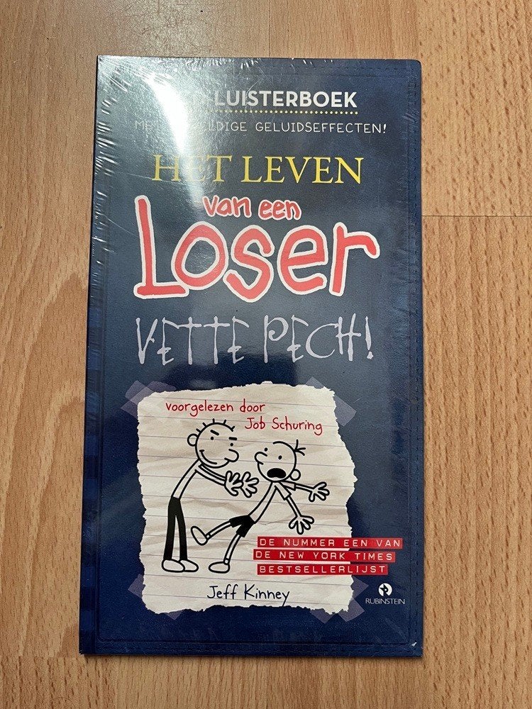 Luisterboek Het Leven van een loser - Vette pech!, Ophalen, Jeff Kinney, Cd, Kind