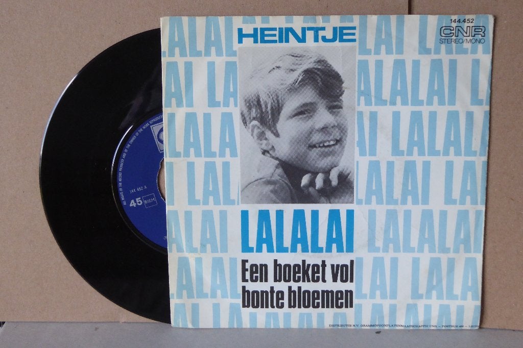 Heintje - Lalalai, 7 inch, Ophalen of Verzenden, Zo goed als nieuw, Overige typen