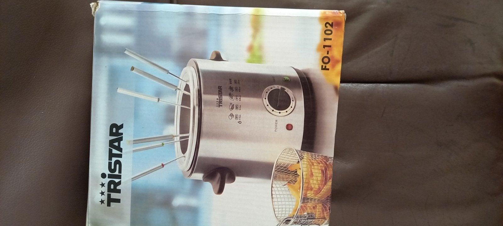 Tristar Fondue FO-1102 - Elektrische Fonduepan, Witgoed en Apparatuur, Fonduesets, Ophalen, Nieuw, Elektrisch, Fonduepan