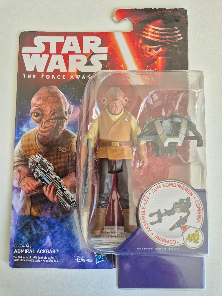 Star Wars TFA Admiral Ackbar, Ophalen of Verzenden, Nieuw, Actiefiguurtje