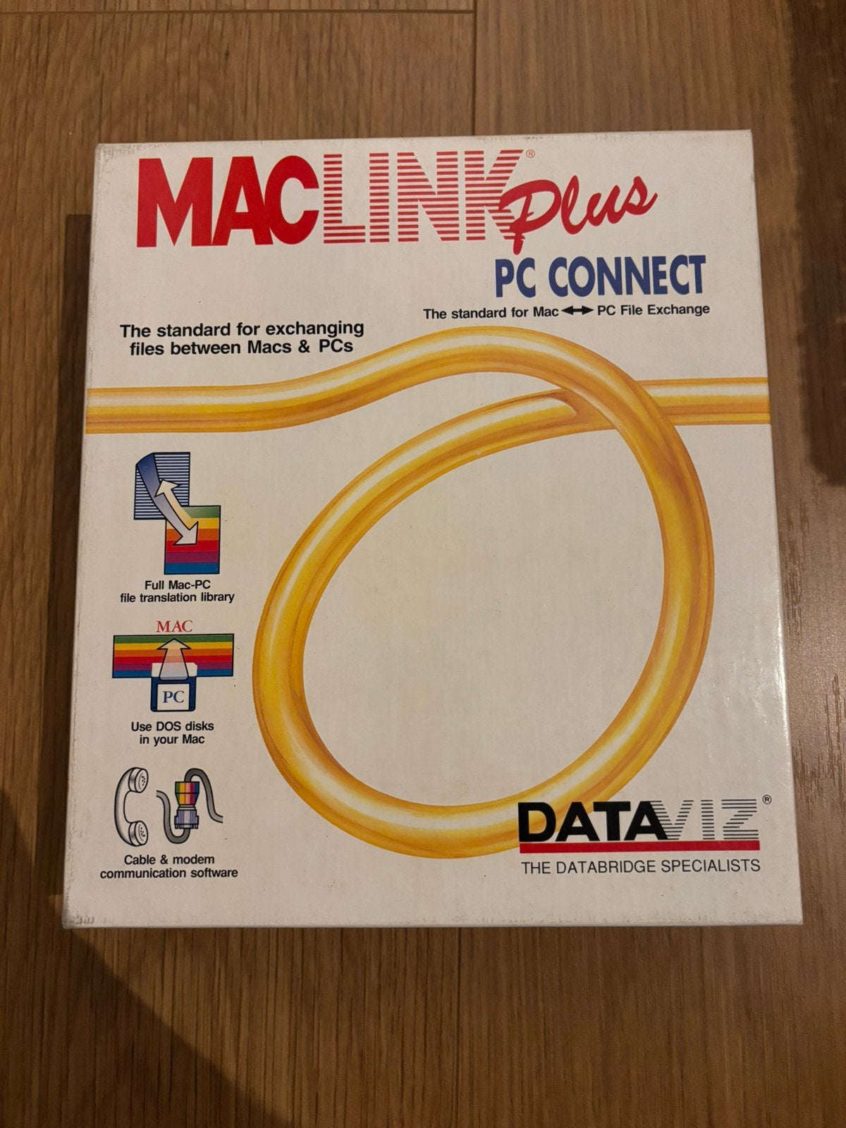 MacLink Plus PC Connect - Macintosh Big Box Floppy Software, Computers en Software, Vintage Computers, Ophalen of Verzenden