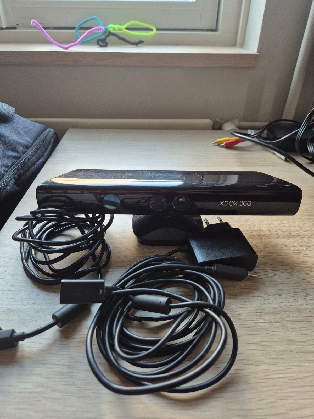 Xbox 360 Kinect inclusief adapter, Spelcomputers en Games, Ophalen, Gebruikt, Met kinect
