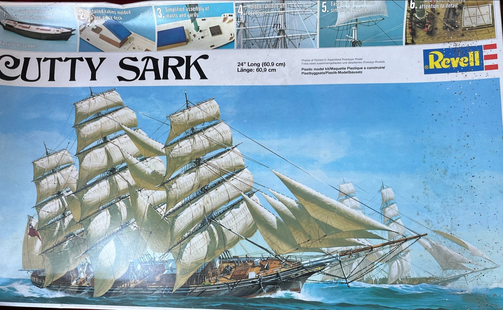 Revell bouwdoos Cutty Sark, Hobby en Vrije tijd, Modelbouw | Boten en Schepen, Ophalen of Verzenden, Nieuw, 1:50 tot 1:200, Revell