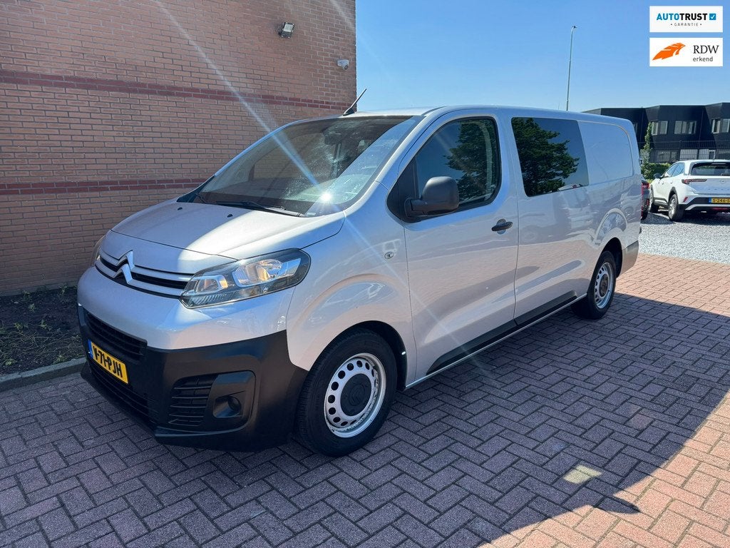 Citroen JUMPY 2.0 BlueHDI 120 Comfort XL DC S&S 5 pers Euro, Voorwielaandrijving, Gebruikt, 4 cilinders, Citroën