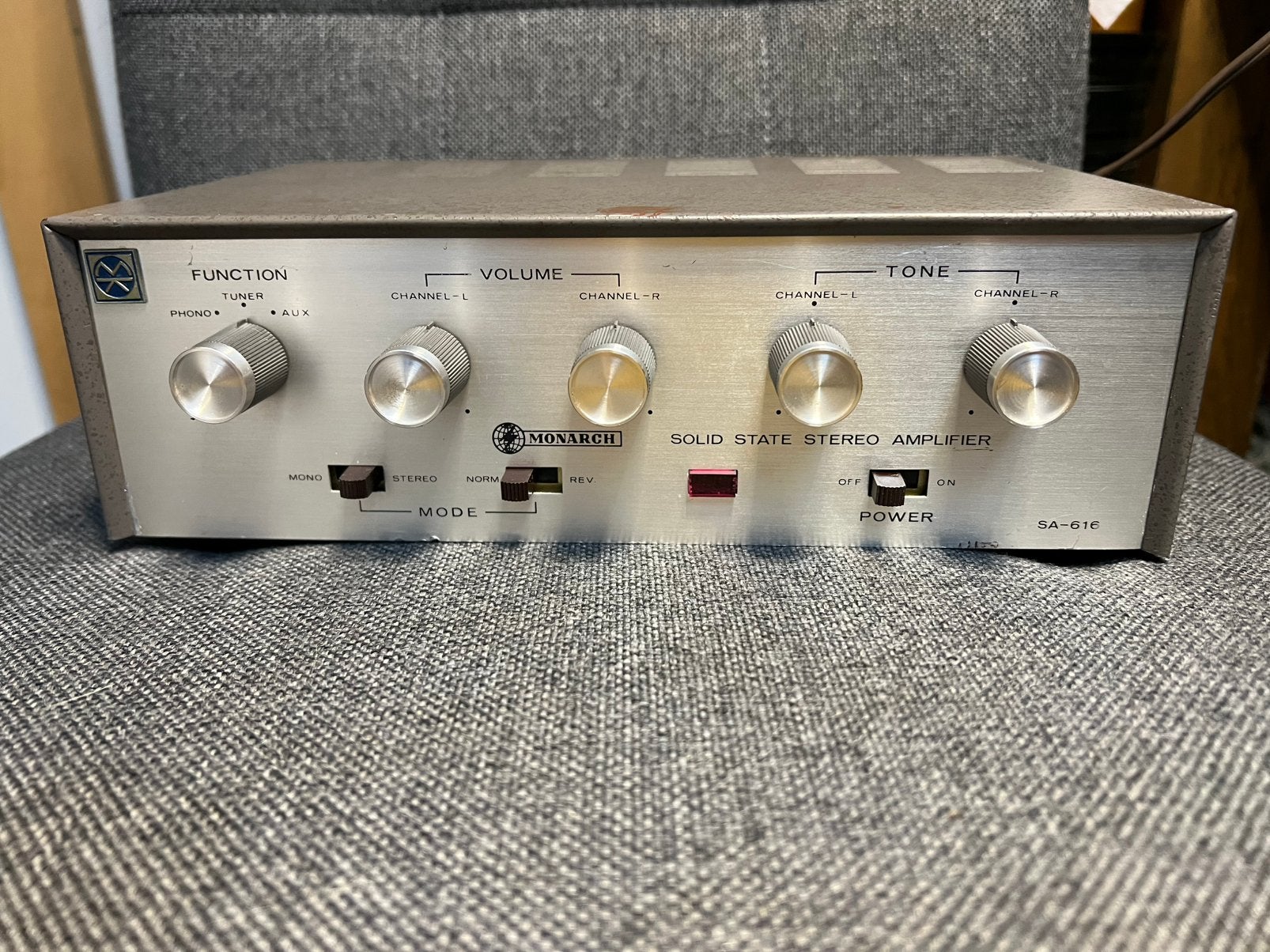 Monarch SA-616, Overige merken, Ophalen of Verzenden, Zo goed als nieuw, Minder dan 60 watt
