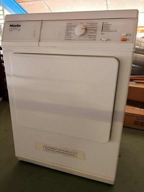Miele Droger T4163 Condensdroger – Werkend – €25, Ophalen of Verzenden, Gebruikt, Condens, 85 tot 90 cm