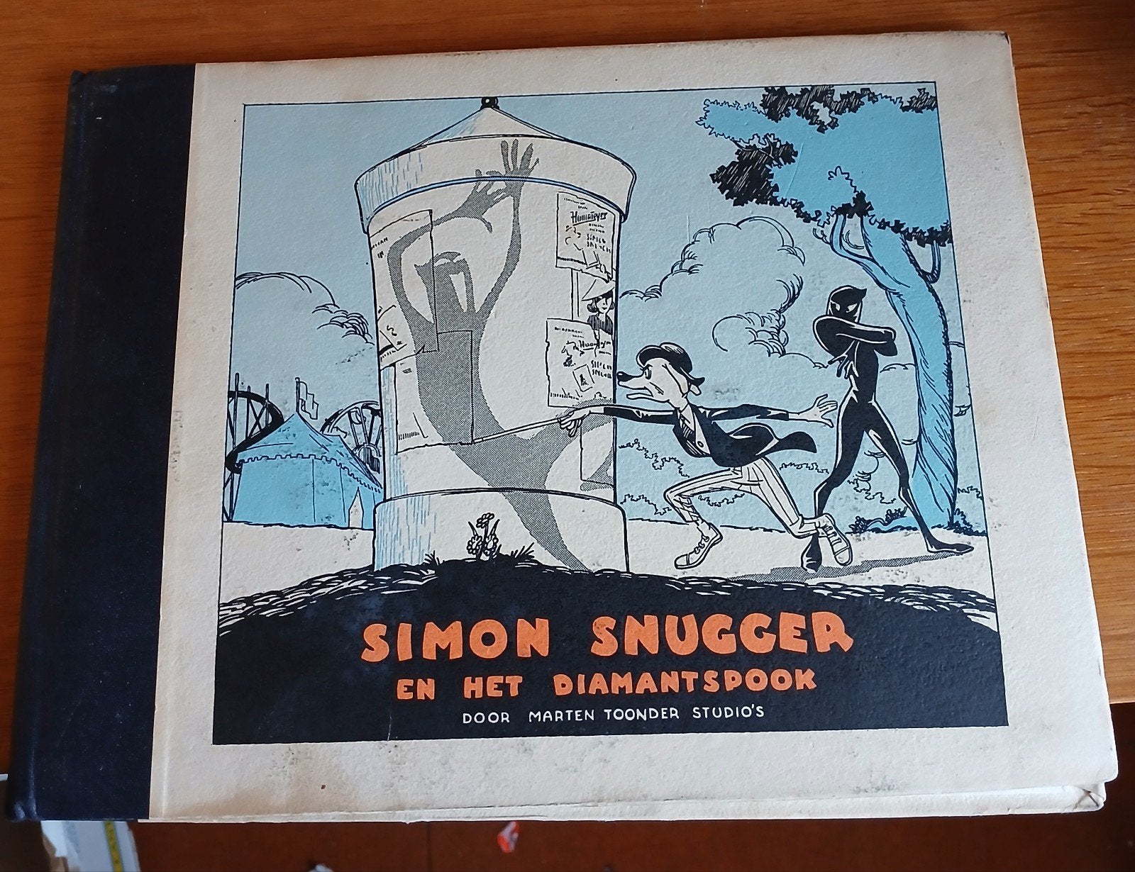 Simon Snugger en het Diamantspook - Marten Toonder Studio's, Boeken, Eén stripboek, Ophalen of Verzenden, Gelezen, Marten Toonder Studio's
